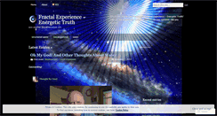 Desktop Screenshot of fractalexperience.wordpress.com
