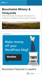 Mobile Screenshot of bouchainevineyards.wordpress.com