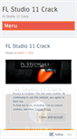 Mobile Screenshot of flstudio11crack1.wordpress.com