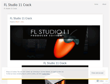 Tablet Screenshot of flstudio11crack1.wordpress.com