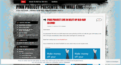 Desktop Screenshot of pinkprojectthewall.wordpress.com