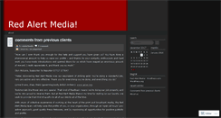 Desktop Screenshot of alertmedia.wordpress.com