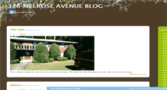Desktop Screenshot of 326melroseavenue.wordpress.com