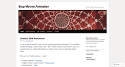 Desktop Screenshot of animationousdsummer.wordpress.com