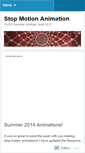 Mobile Screenshot of animationousdsummer.wordpress.com