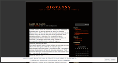 Desktop Screenshot of edggiovanny.wordpress.com