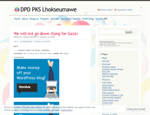 Tablet Screenshot of pkslhokseumawe.wordpress.com