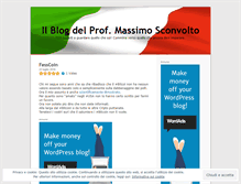 Tablet Screenshot of massimosconvolto.wordpress.com