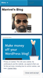 Mobile Screenshot of manivelgk.wordpress.com