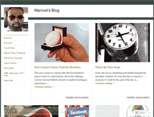 Tablet Screenshot of manivelgk.wordpress.com