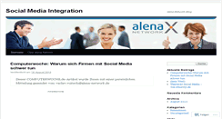 Desktop Screenshot of alenanetwork.wordpress.com