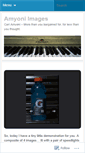 Mobile Screenshot of amyoniimages.wordpress.com