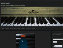 Tablet Screenshot of amyoniimages.wordpress.com