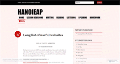 Desktop Screenshot of hanoieap.wordpress.com
