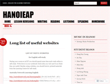 Tablet Screenshot of hanoieap.wordpress.com