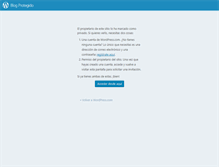 Tablet Screenshot of ideaspoliticasunibe.wordpress.com