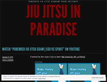 Tablet Screenshot of jiujitsusavedmylife.wordpress.com