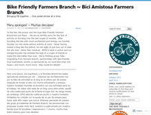 Tablet Screenshot of bikefriendlyfb.wordpress.com