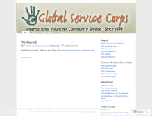 Tablet Screenshot of gscth.wordpress.com