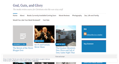 Desktop Screenshot of godgutsandglory.wordpress.com
