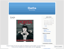 Tablet Screenshot of ebetha.wordpress.com