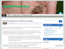 Tablet Screenshot of greenwithoutenvy.wordpress.com