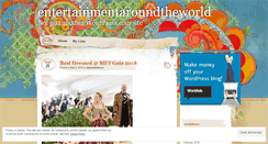 Desktop Screenshot of entertainmentaroundtheworld.wordpress.com