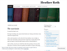 Tablet Screenshot of heatherroth.wordpress.com