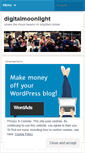 Mobile Screenshot of digitalmoonlight.wordpress.com