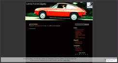Desktop Screenshot of lanciazagato.wordpress.com