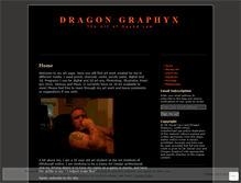 Tablet Screenshot of dragongraphix.wordpress.com