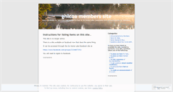 Desktop Screenshot of ghlcoa.wordpress.com