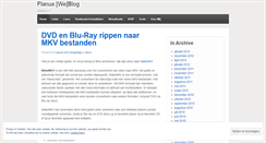 Desktop Screenshot of flanux.wordpress.com