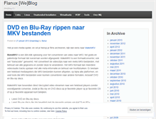 Tablet Screenshot of flanux.wordpress.com