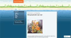 Desktop Screenshot of dazartpainting.wordpress.com