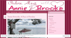 Desktop Screenshot of onlinebizmag.wordpress.com