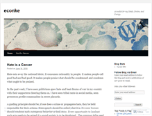 Tablet Screenshot of econke.wordpress.com