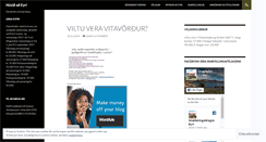 Desktop Screenshot of eyri.wordpress.com