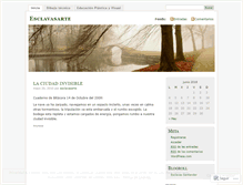 Tablet Screenshot of esclavasarte.wordpress.com