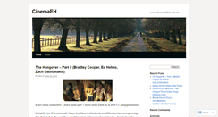 Desktop Screenshot of cinemaeh.wordpress.com