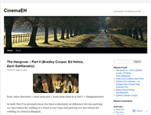 Tablet Screenshot of cinemaeh.wordpress.com