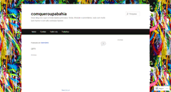 Desktop Screenshot of comqueroupabahia.wordpress.com