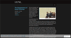 Desktop Screenshot of leirith.wordpress.com