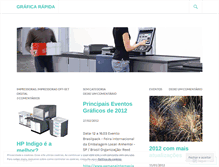 Tablet Screenshot of graficarapida.wordpress.com