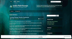 Desktop Screenshot of lpueurope.wordpress.com