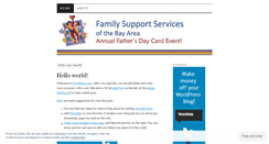 Desktop Screenshot of fssbafathersday.wordpress.com