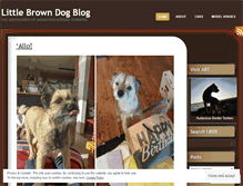 Tablet Screenshot of littlebrowndogblog.wordpress.com