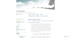 Desktop Screenshot of cyberdisciple.wordpress.com