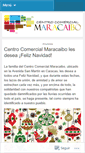 Mobile Screenshot of centrocomercialmaracaibo.wordpress.com