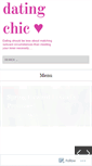 Mobile Screenshot of datingchic.wordpress.com